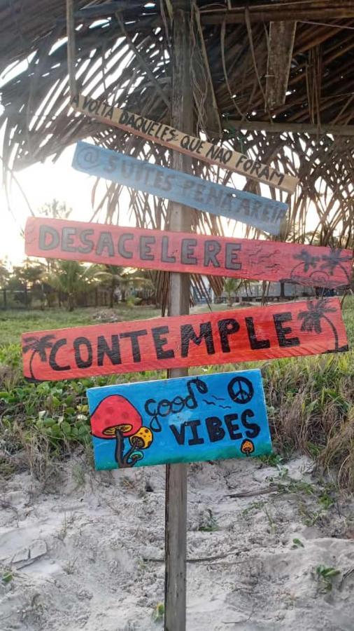 Suites Pé na Areia Guaibim Exterior foto